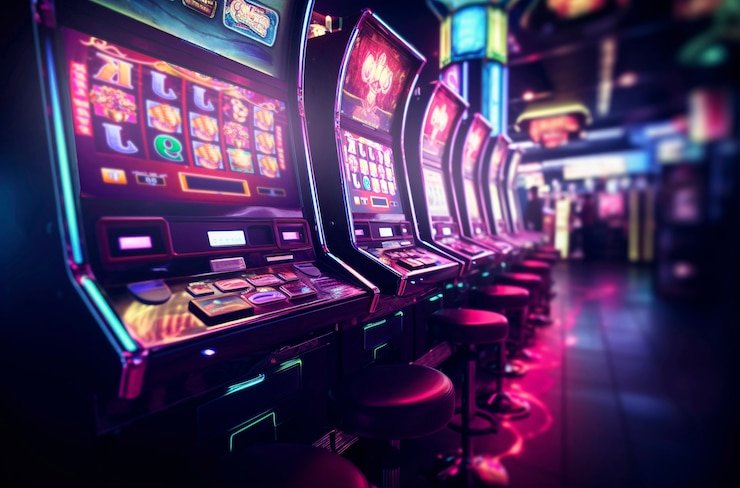 Fitur permainan Texas Poker dengan chip counter dan pot visualization